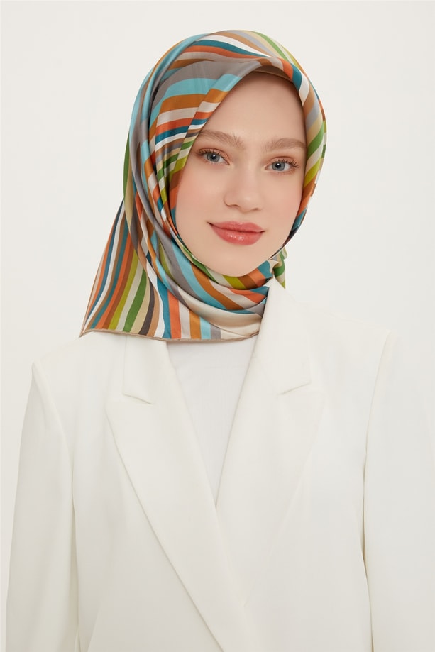 Armine Twill İpek Eşarp 22Ya8743 01