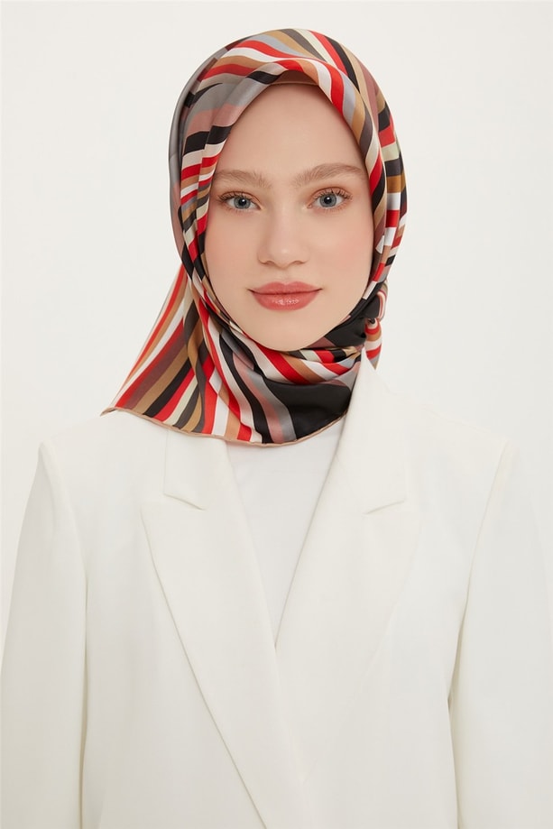 Armine Twill İpek Eşarp 22Ya8743 02