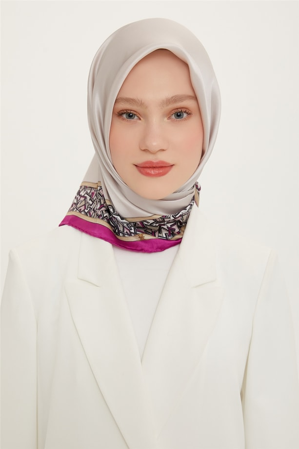 Armine Twill İpek Eşarp 22Ya8751 37