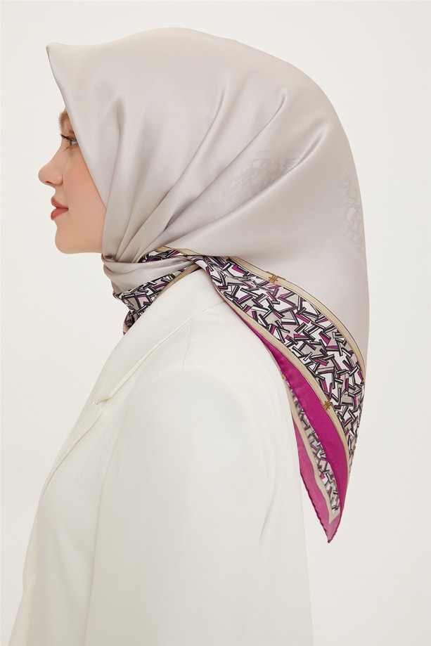 Armine Twill İpek Eşarp 22Ya8751 37