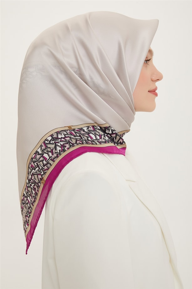 Armine Twill İpek Eşarp 22Ya8751 37