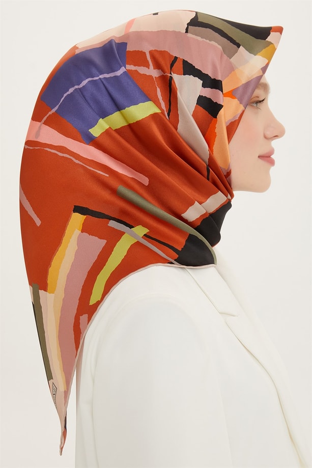 Armine Sura İpek Eşarp 22Ya8760 52
