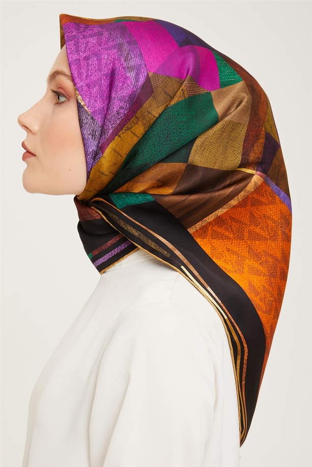 Armine Twill İpek Eşarp 23Ka9002 01
