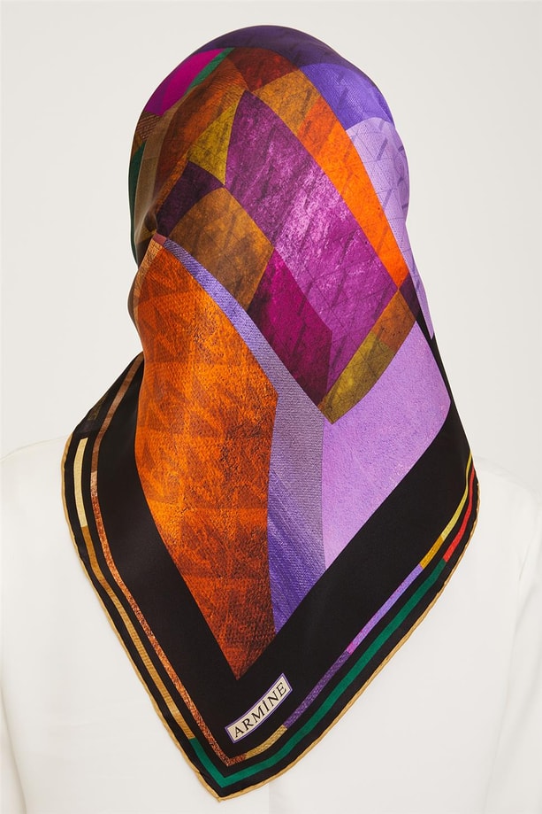 Armine Twill İpek Eşarp 23Ka9002 01