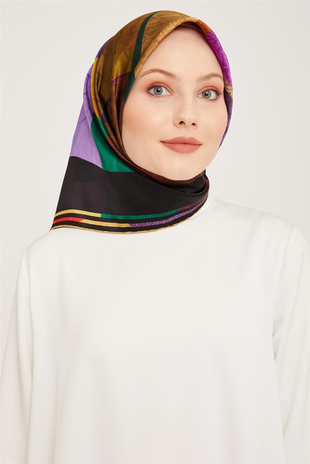 Armine Twill İpek Eşarp 23Ka9002 01