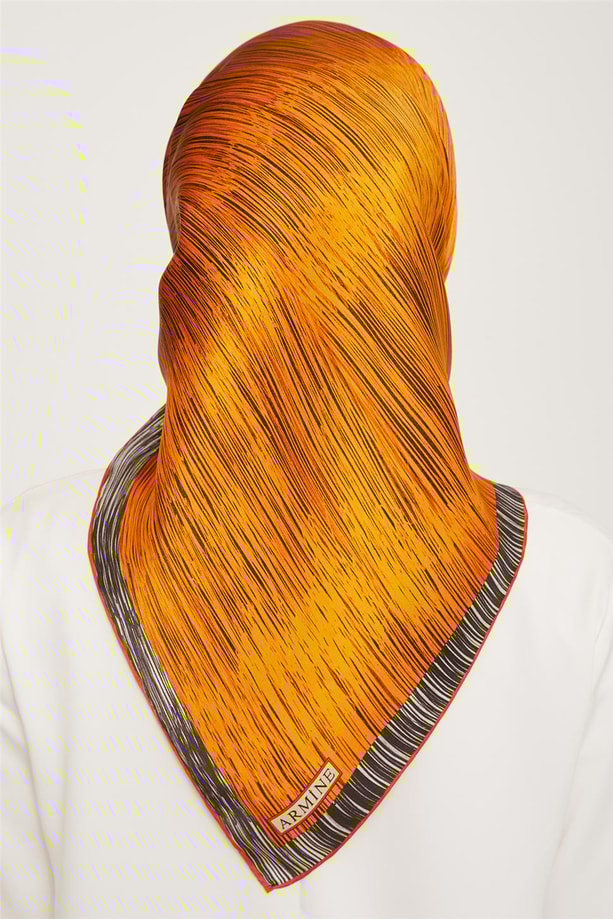 Armine Twill İpek Eşarp 23Ka9005 34