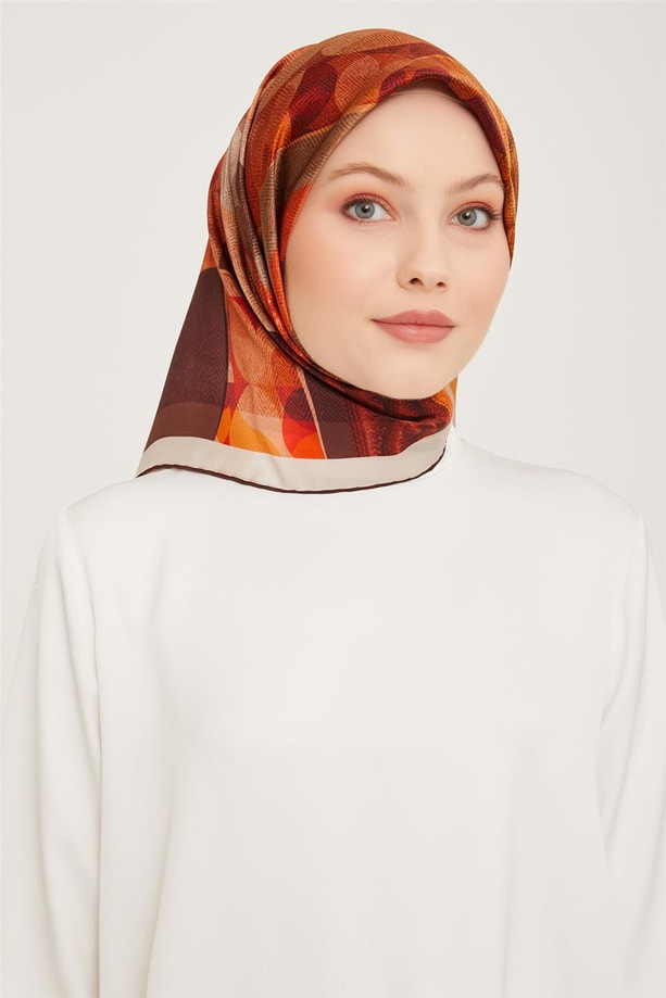 Armine Twill İpek Eşarp 23Ka9009 06