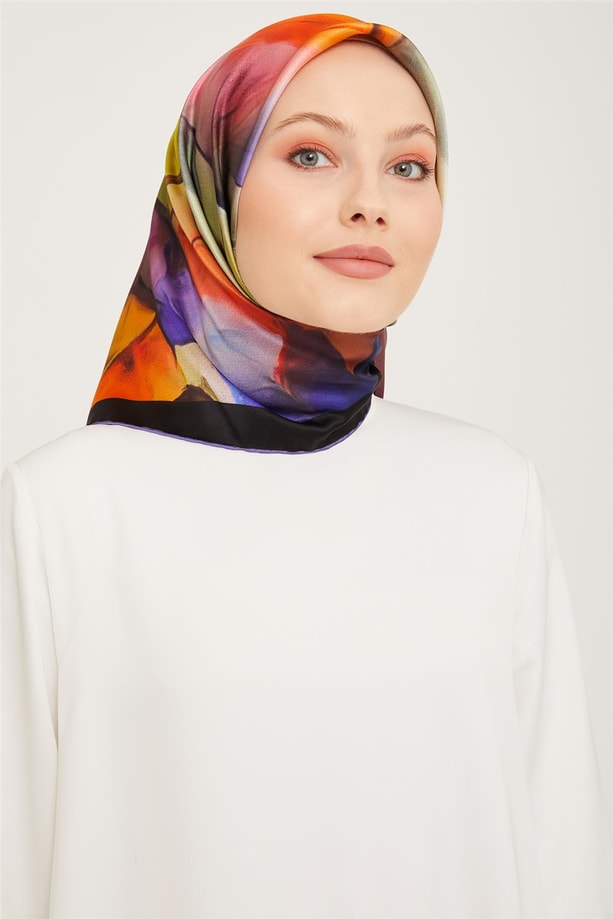 Armine Twill İpek Eşarp 23Ka9014 31
