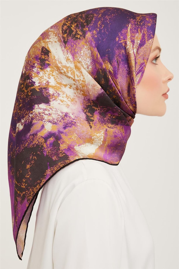 Armine Twill İpek Eşarp 23Ka9015 04