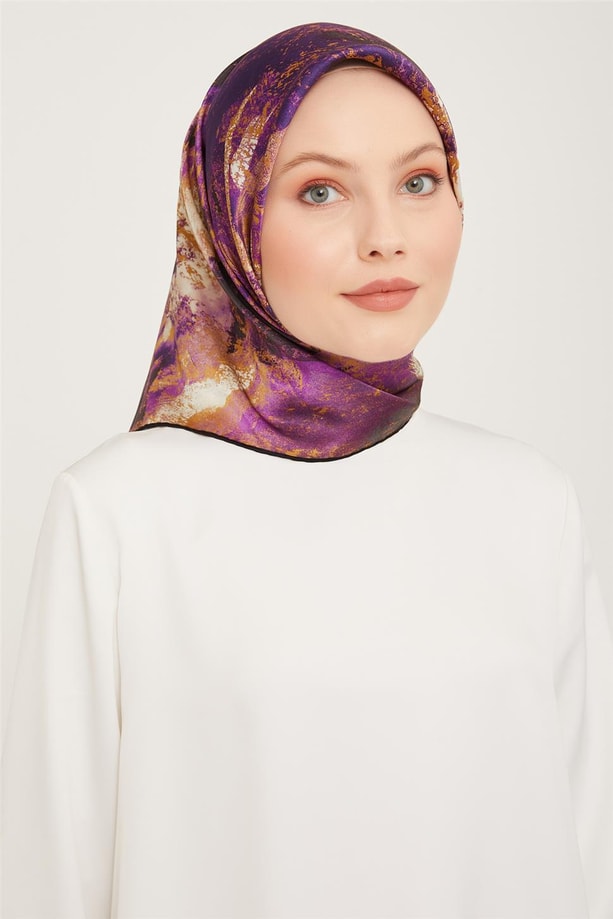 Armine Twill İpek Eşarp 23Ka9015 04
