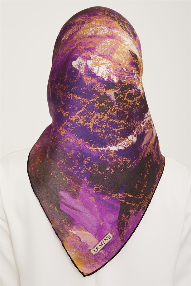 Armine Twill İpek Eşarp 23Ka9015 04