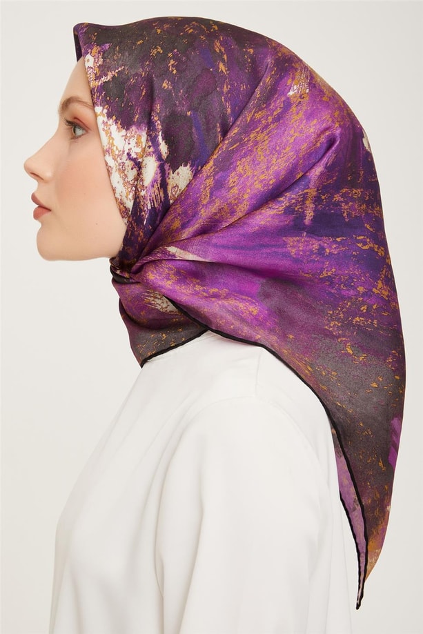Armine Twill İpek Eşarp 23Ka9015 04