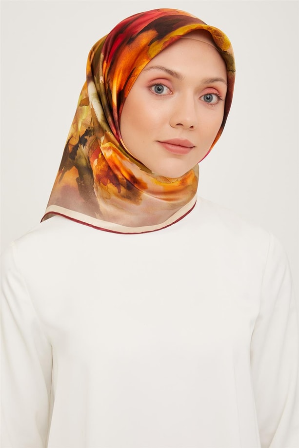 Armine Twill İpek Eşarp 23Ka9033 07