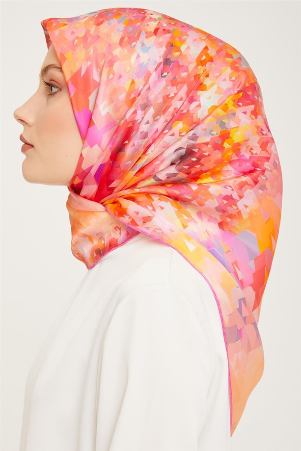 Armine Twill İpek Eşarp 23Ka9043 01