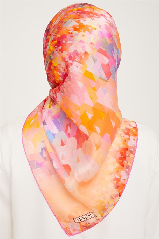 Armine Twill İpek Eşarp 23Ka9043 01
