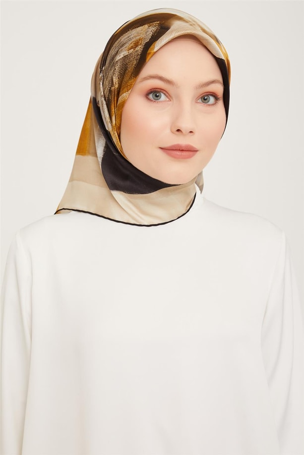 Armine Twill İpek Eşarp 23Ka9052 05