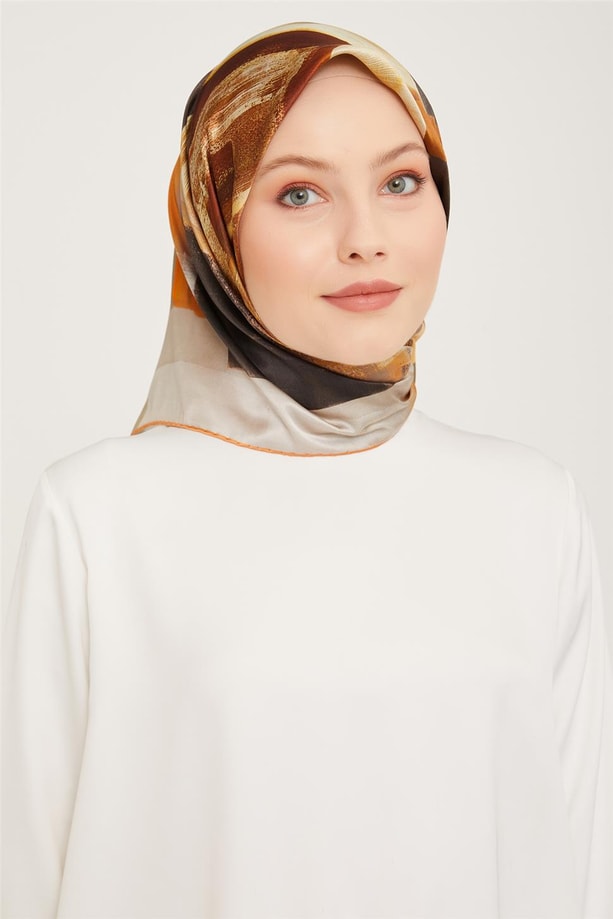 Armine Twill İpek Eşarp 23Ka9052 32
