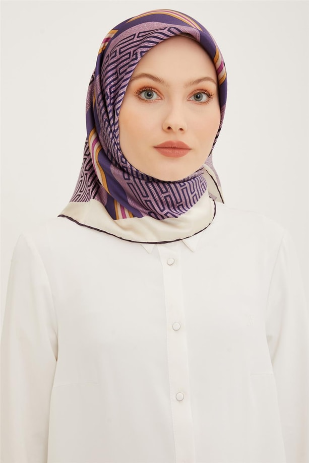 Armine Twill İpek Eşarp 23Ya8930 34