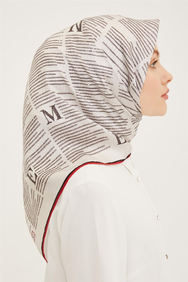 Armine Twill İpek Eşarp 23Ya8942 06