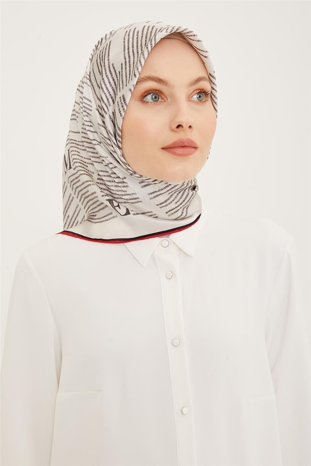 Armine Twill İpek Eşarp 23Ya8942 06
