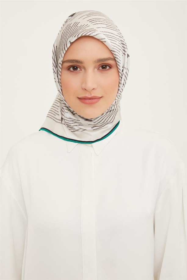 Armine Twill İpek Eşarp 23Ya8942 6 07