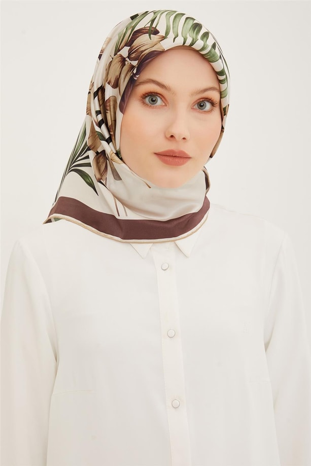 Armine Twill İpek Eşarp 23Ya8946 01