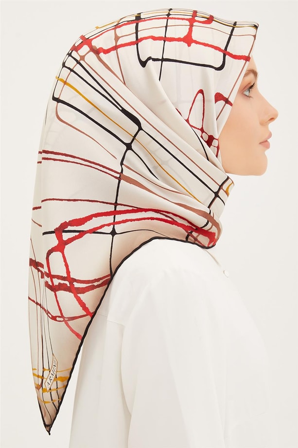 Armine Twill İpek Eşarp 23Ya8948 06