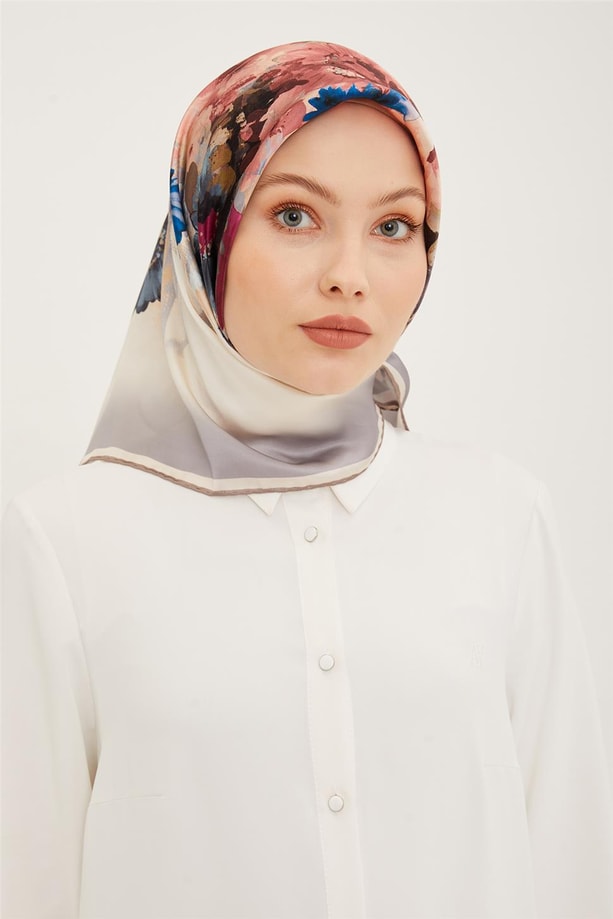 Armine Twill İpek Eşarp 23Ya8949 08