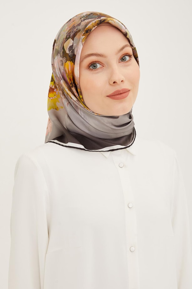 Armine Twill İpek Eşarp 23Ya8949 55
