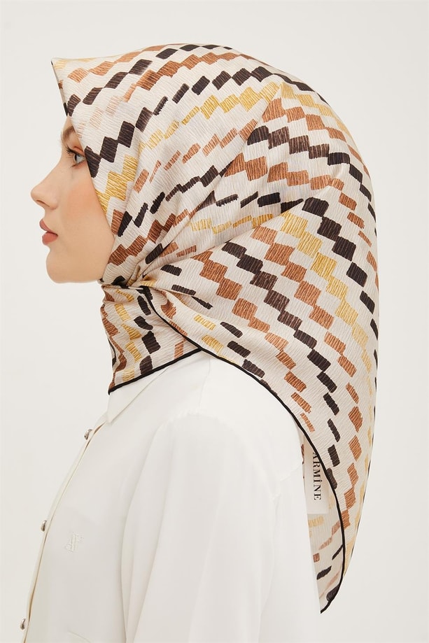 Armine Twill İpek Eşarp 23Ya8954 01