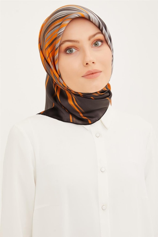 Armine Twill İpek Eşarp 23Ya8956 55