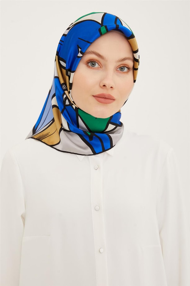 Armine Twill İpek Eşarp 23Ya8957 34