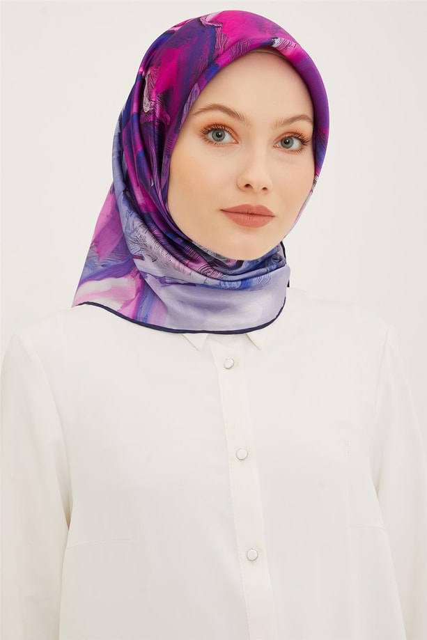 Armine Twill İpek Eşarp 23Ya8958 33