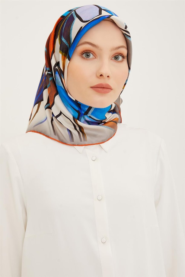 Armine Twill İpek Eşarp 23Ya8962 03