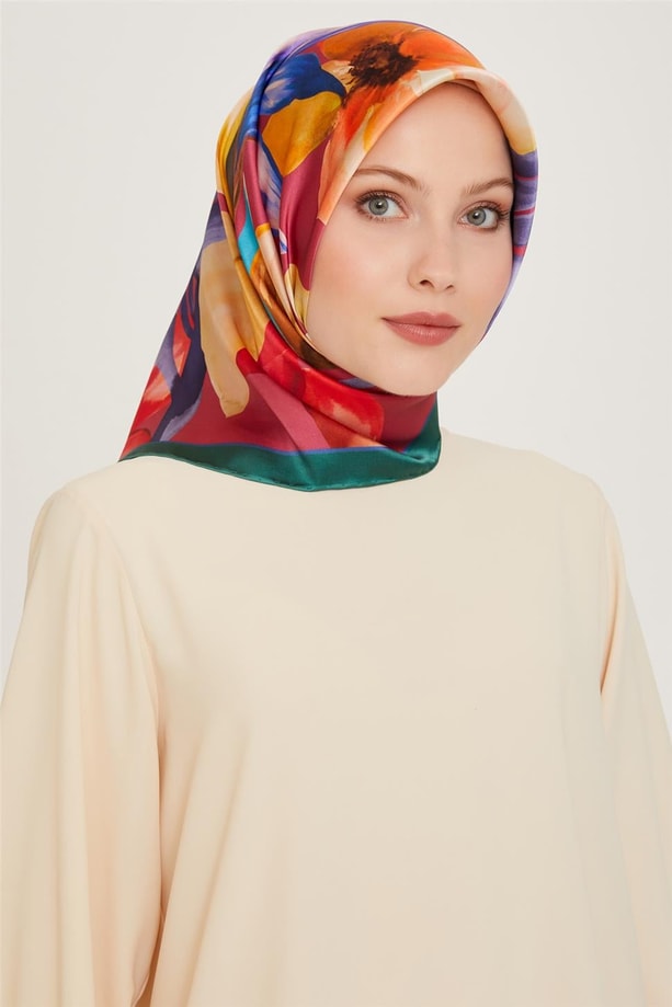 Armine Dj Saf İpek Eşarp 9205D (S) 57