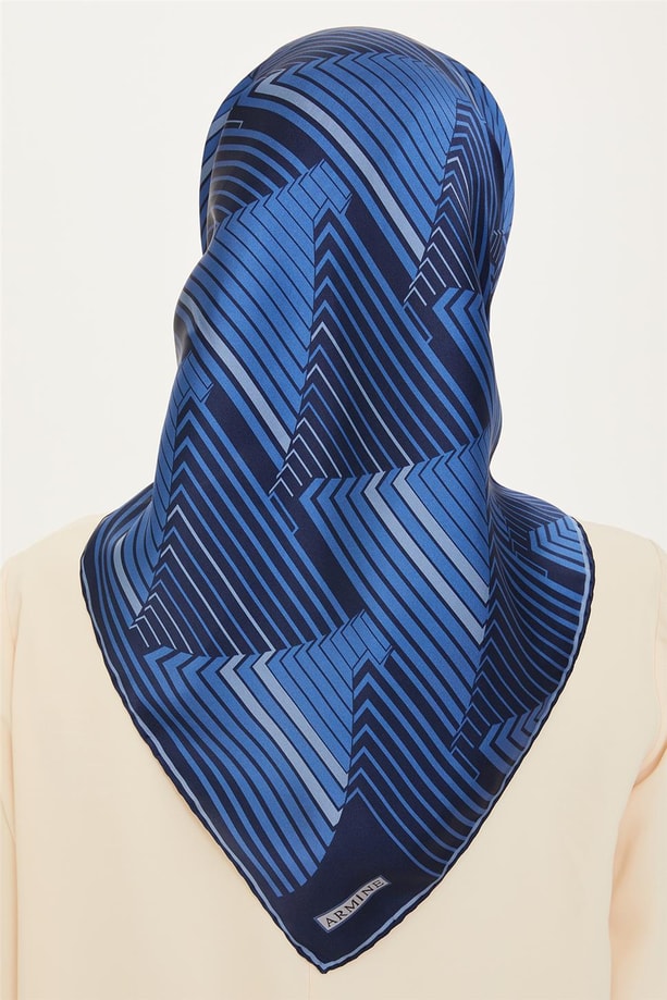 Armine Twill Saf İpek Eşarp 9218D 83 85
