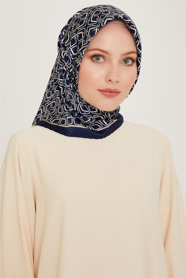 Armine Twill Saf İpek Eşarp 9248D 05 81