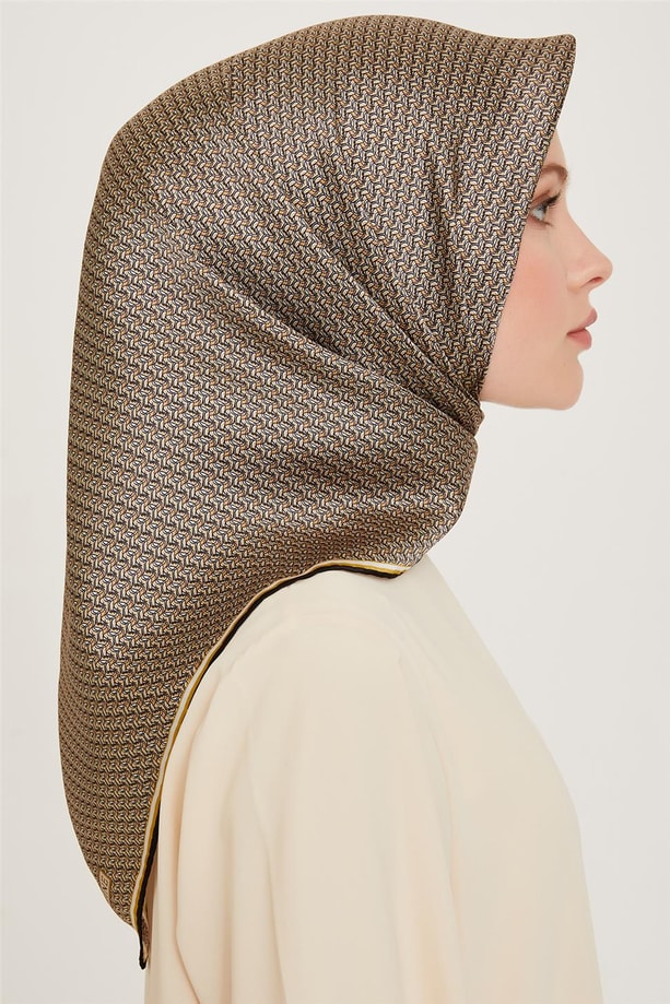 Armine Twill Saf İpek Eşarp 9250D 31