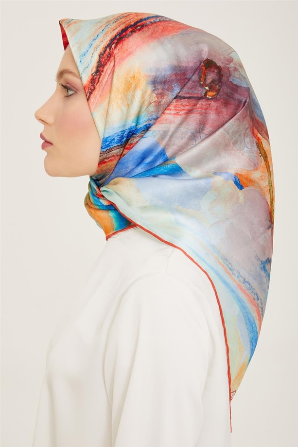 Armine Twill İpek Eşarp 24Ya9102 03
