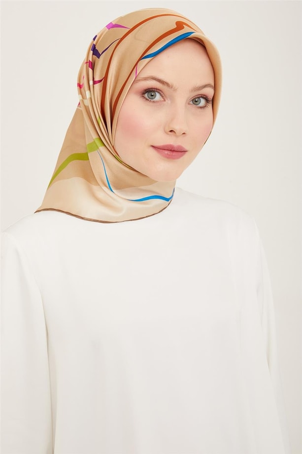 Armine Sura İpek Eşarp 24Ya9115 36