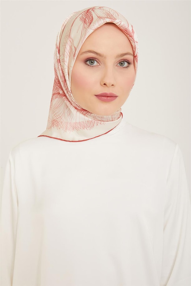 Armine Twill İpek Eşarp 24Ya9121 38