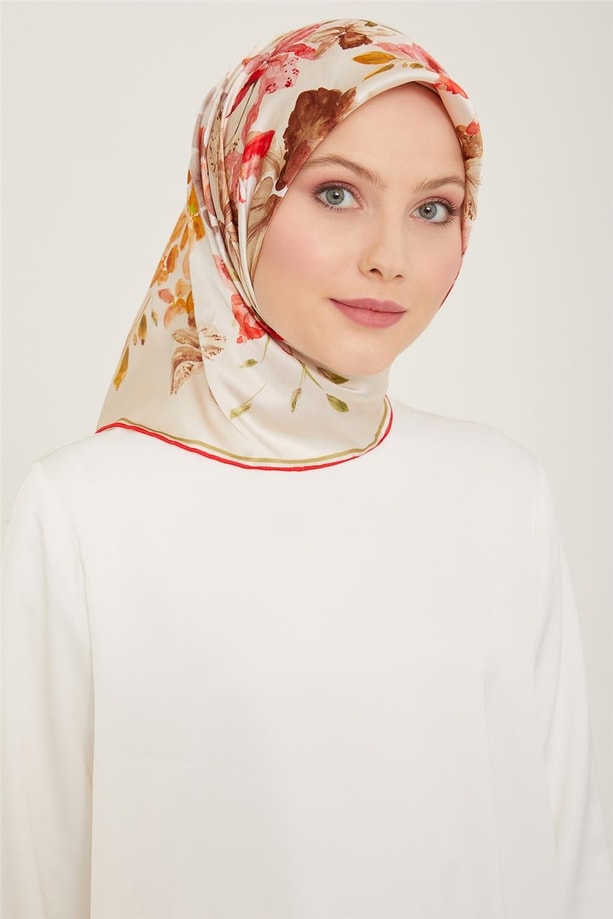 Armine Twill İpek Eşarp 24Ya9127 04