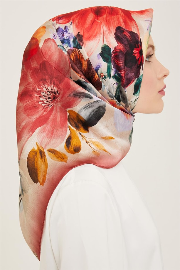Armine Twill İpek Eşarp 24Ya9133 01