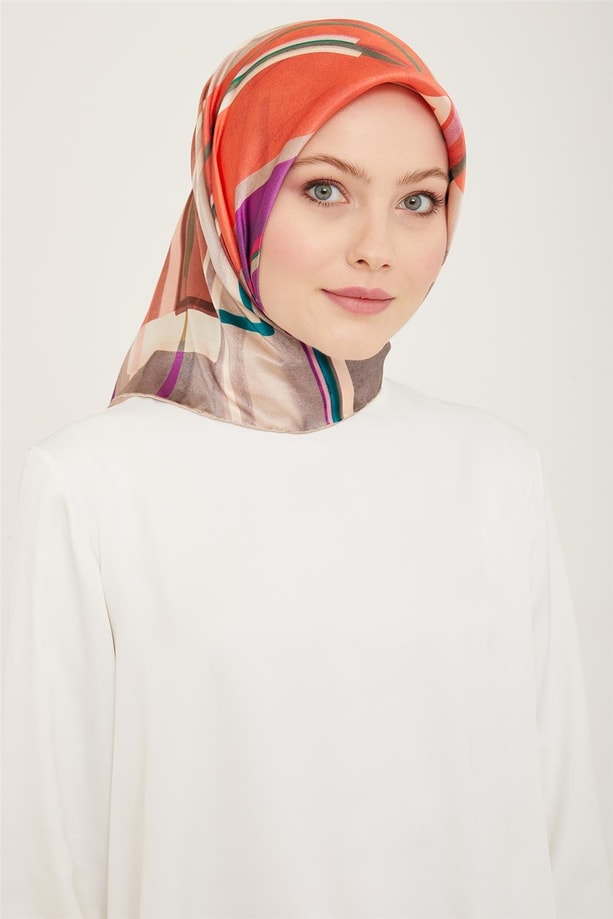 Armine Sura İpek Eşarp 24Ya9147 06