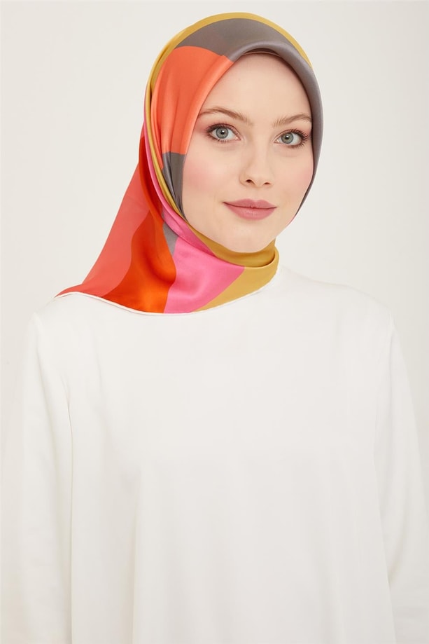 Armine Twill İpek Eşarp 24Ya9148 55
