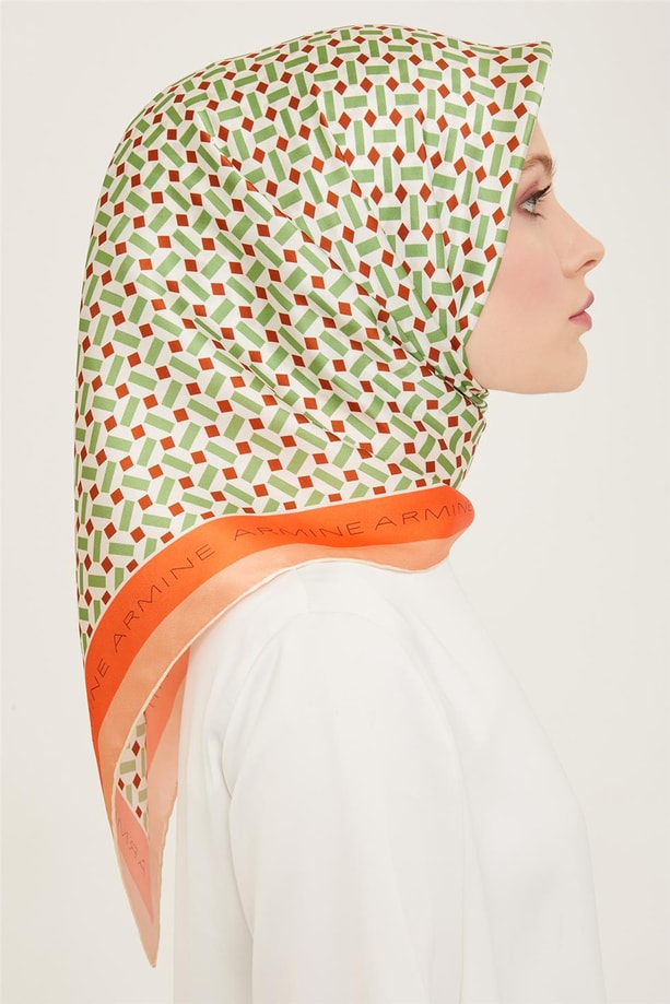 Armine Twill İpek Eşarp 24Ya9151 34