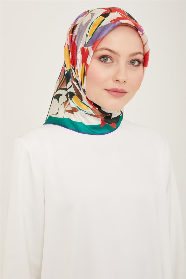 Armine Sura İpek Eşarp 24Ya9153 82