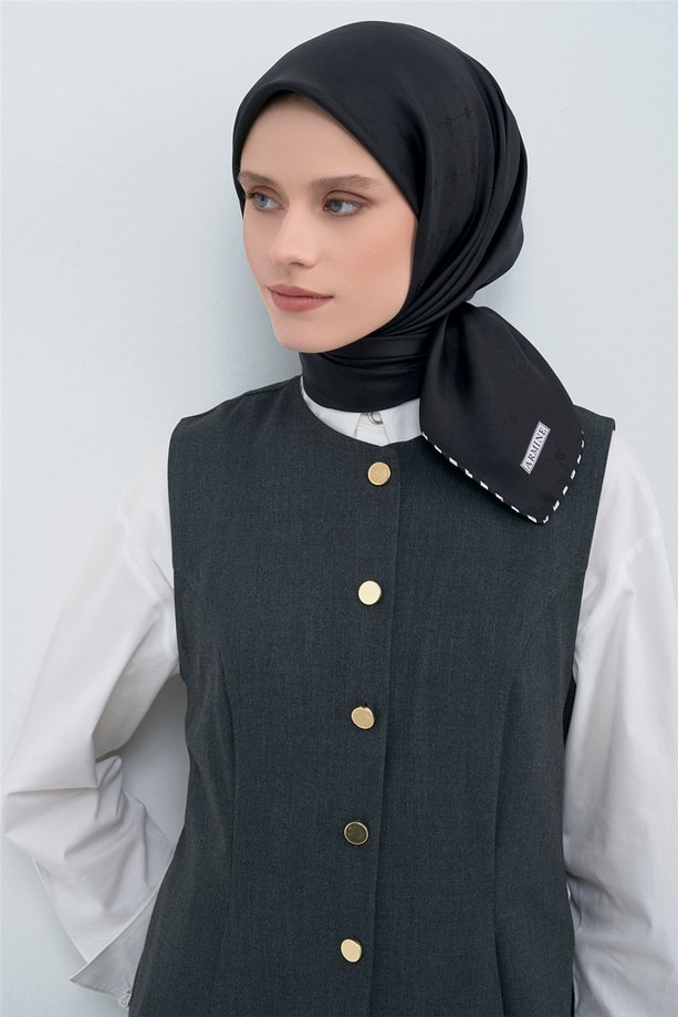 Jakarlı İpek Eşarp 2002D 20