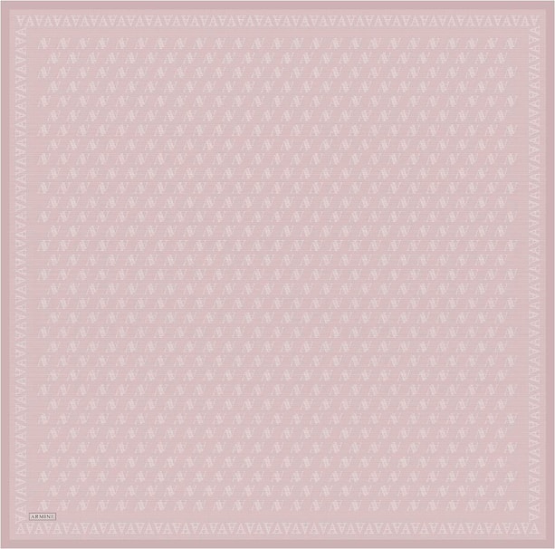 Armine Monogram Desenli Saf İpek Twill Eşarp 9412D 88
