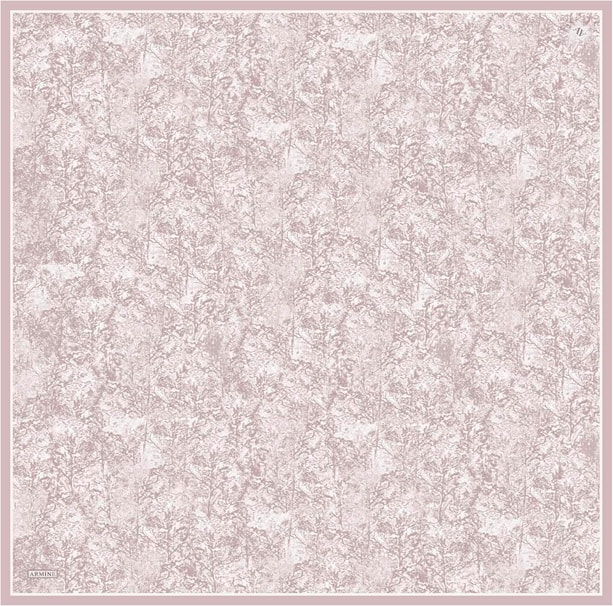 Armine Desenli Saf İpek Twill Eşarp 9311-86